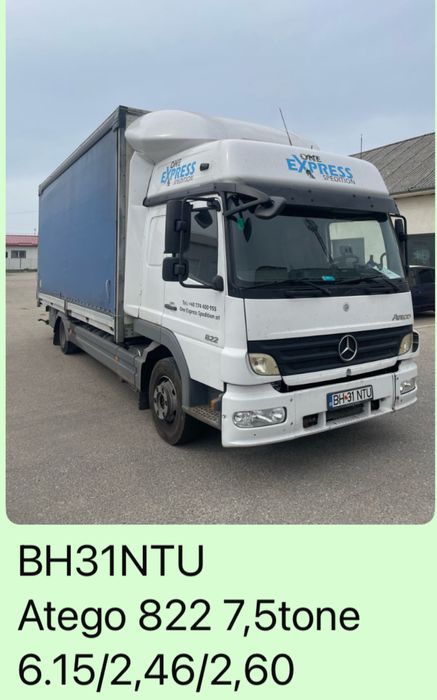 Camioane Mercedes ATEGO  7,490 kg  si  11990 kg de VANZARE