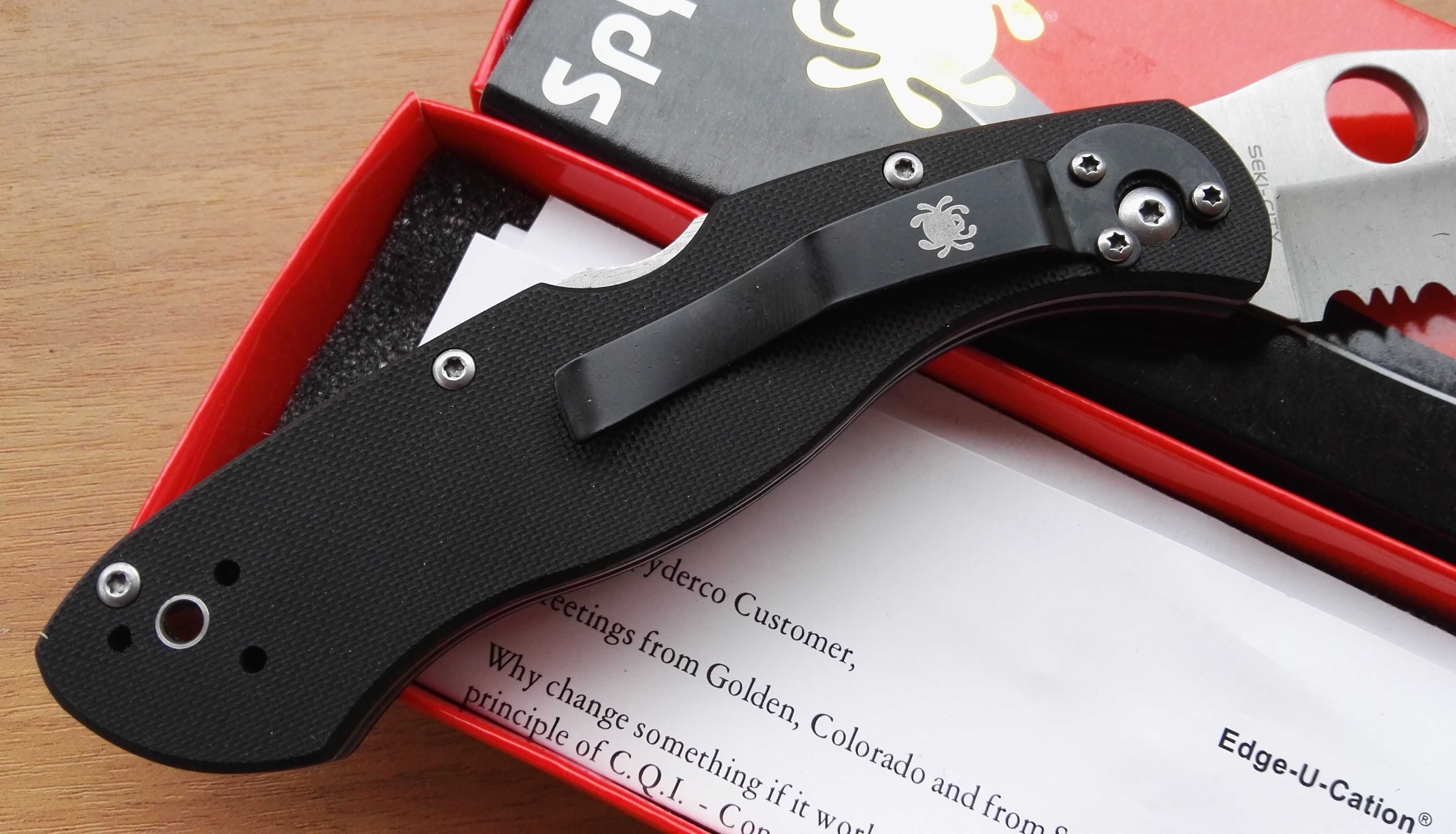 Сгъваем нож Spyderco Civilian C12