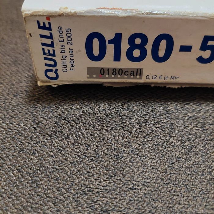 Списание quelle 2005