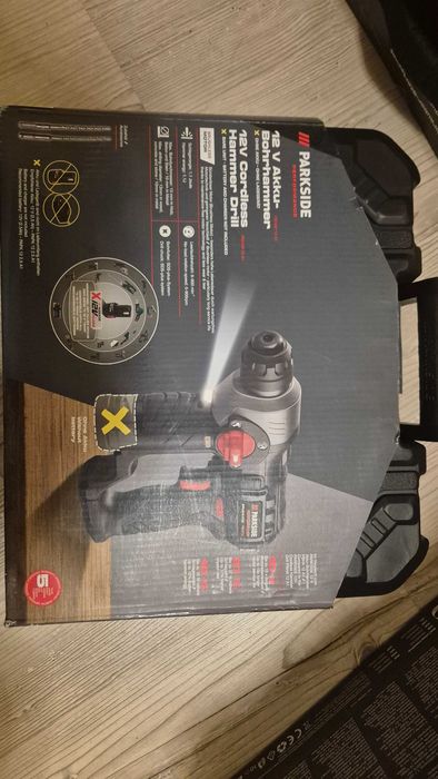12v Перфоратор Parkside Performance НОВ, гаранция