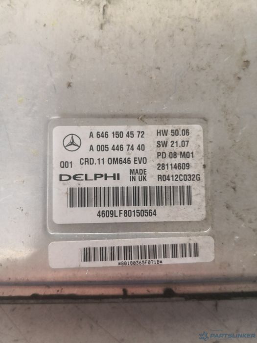 Calculator ECU MERCEDES-BENZ C-CLASS (W204) [ 2007 - 2014 ] C 220 CDI