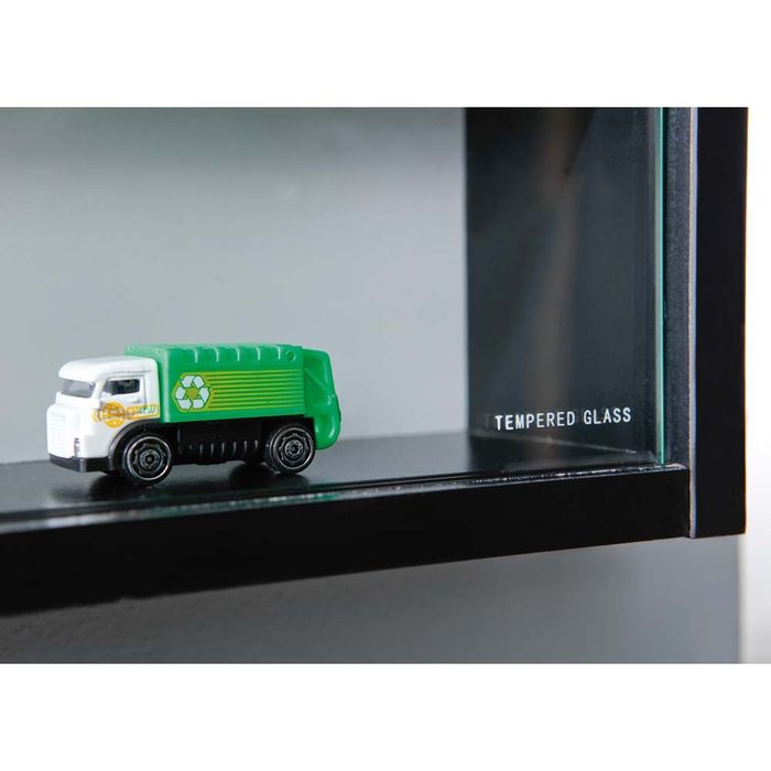 Колекционерска витрина в черен цвят