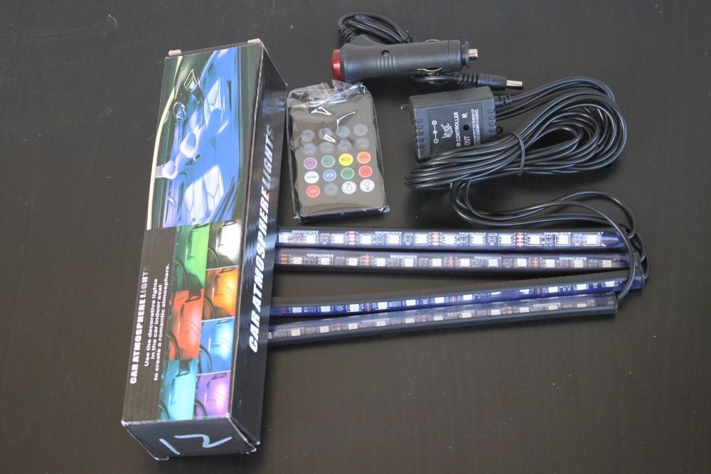 Lumini Ambientale auto Kit interior LED