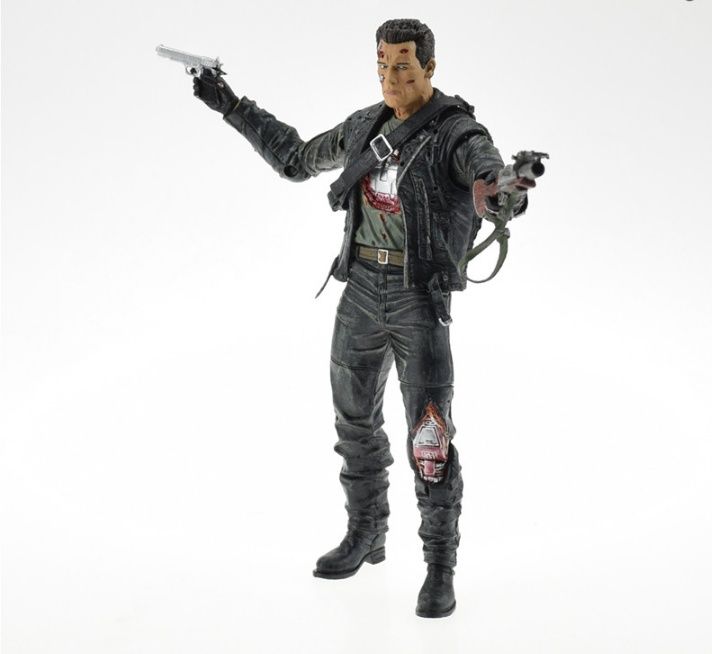 Figurina Terminator Arnold Schwarzenegger T-800 18 cm NECA