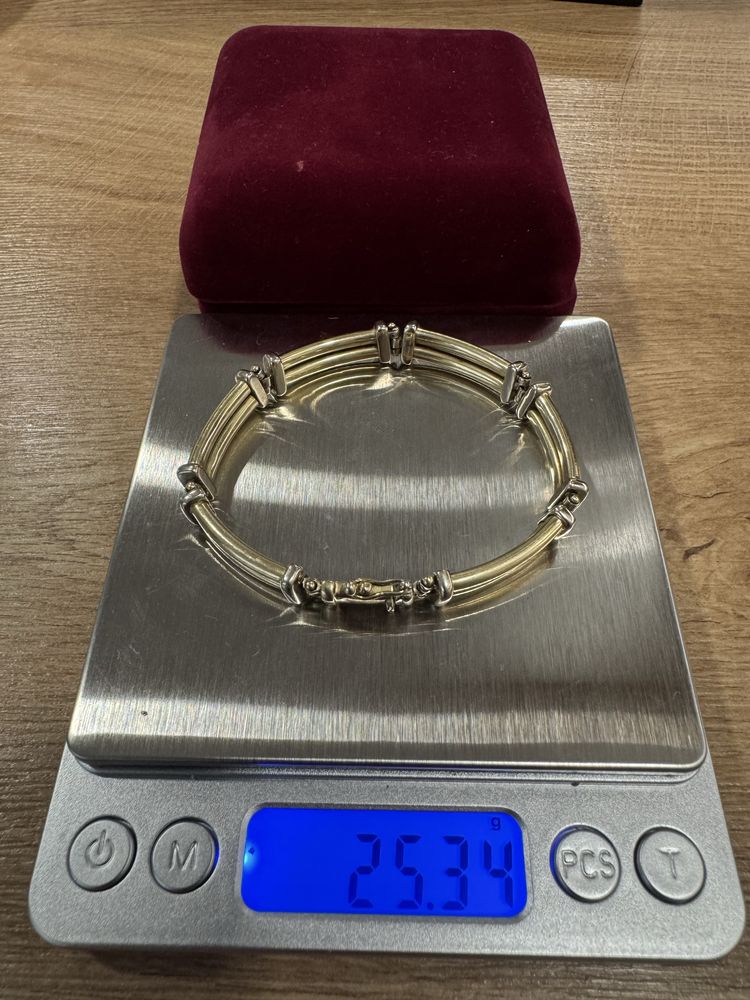 Златна гривна 14к.  25.34 гр