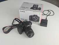 Canon EOS 750D Aparat Foto DSLR 24.2MP Kit cu Obiectiv EF-S 18-55mm