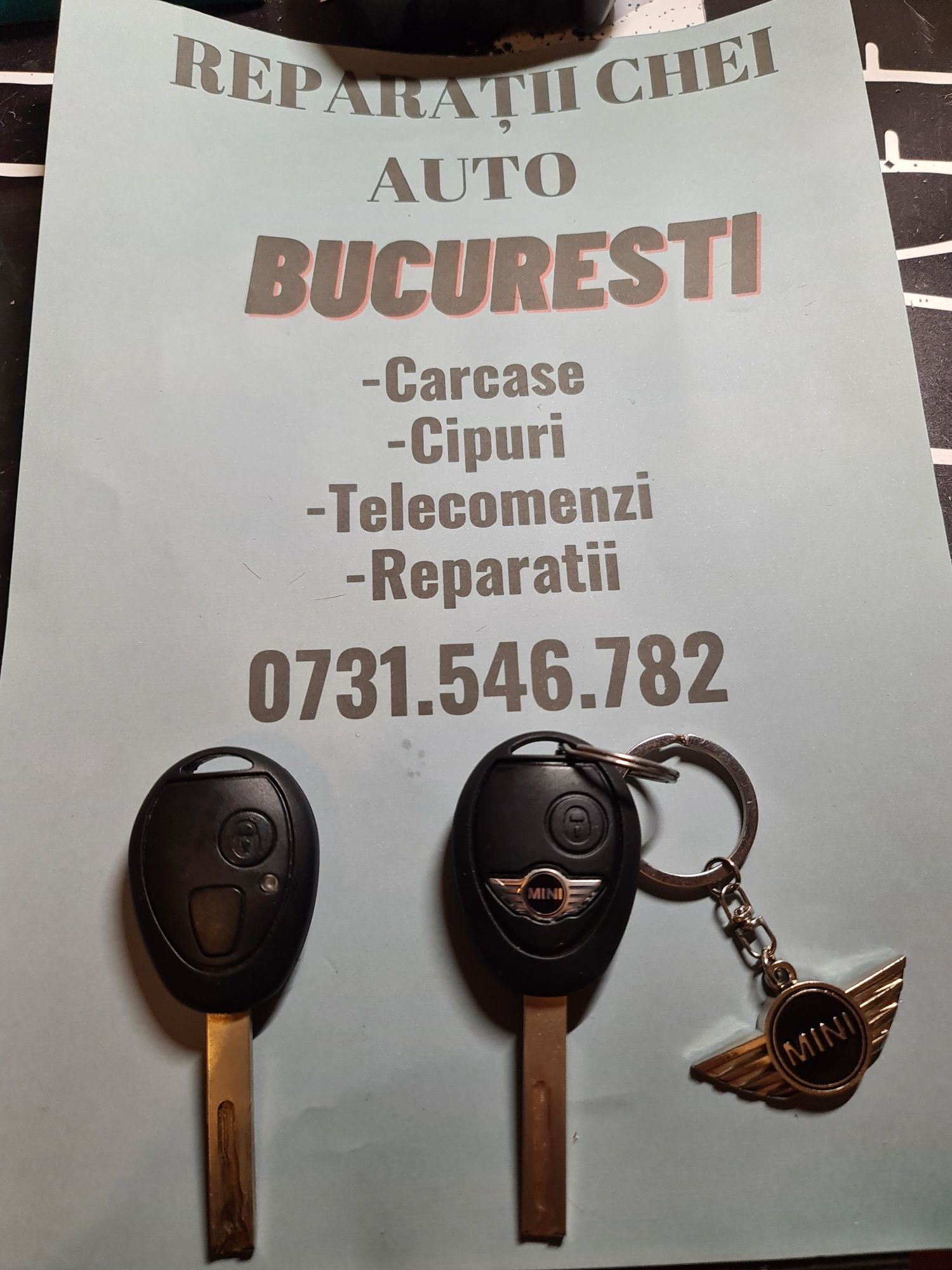 Reparatii chei auto BUCURESTI - Salajan