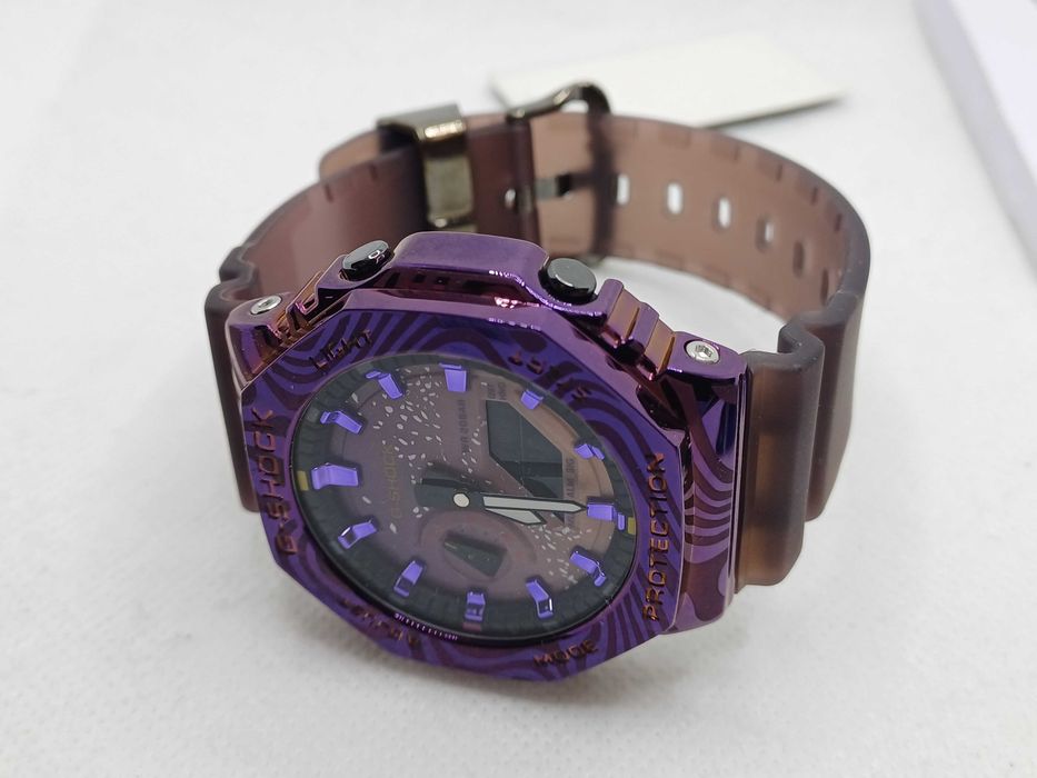 Ceas Casio g shock GM 2100 1aer Purple .Nou, Garantie 2 ani