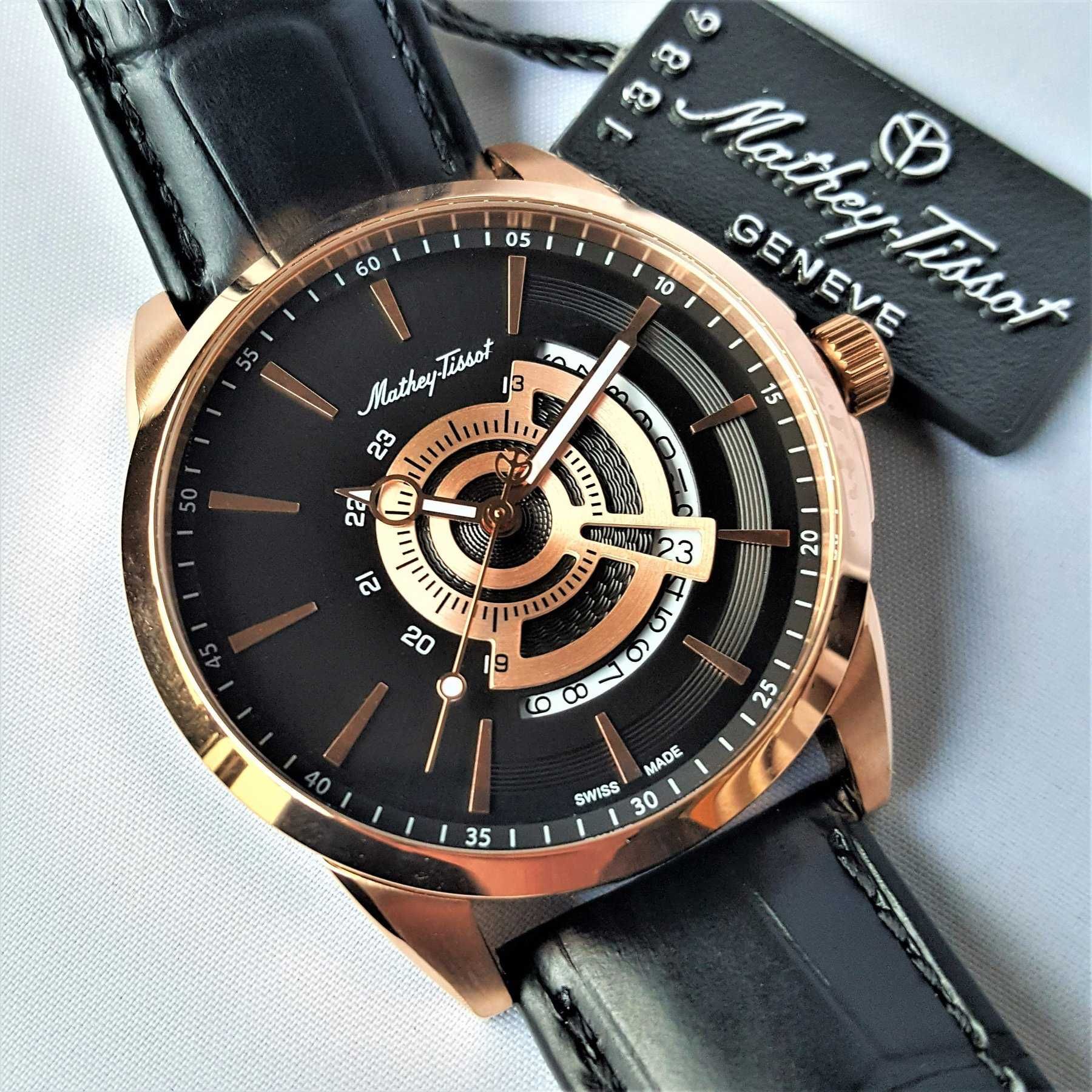 Ceas Mathey-Tissot - Mondo Date  - H711PN - Bărbați