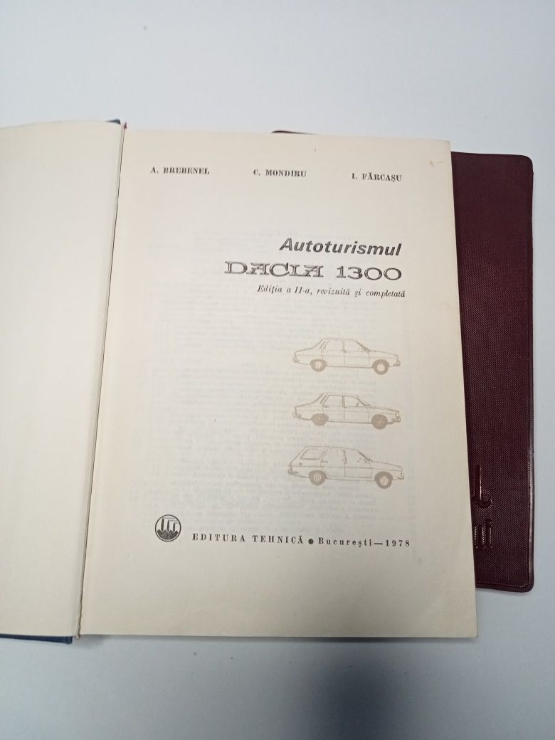 Cărți vechi Dacia 1300,stare excelenta
