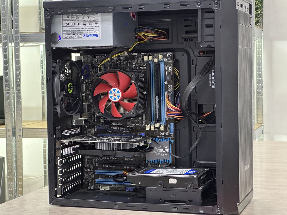 Системный блок / intel i5 / GTX 1050 / SSD + HDD / 8gb ОЗУ / kaspi 12
