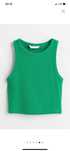 vand top H&M verde