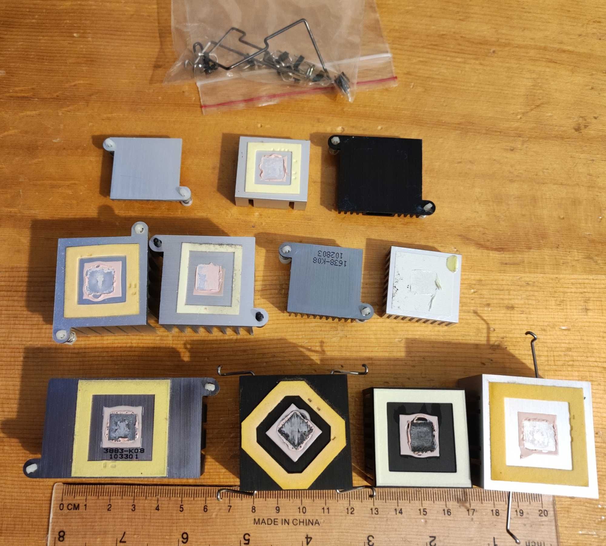 Pachet 11 radiatoare pentru proiecte diy electronica
