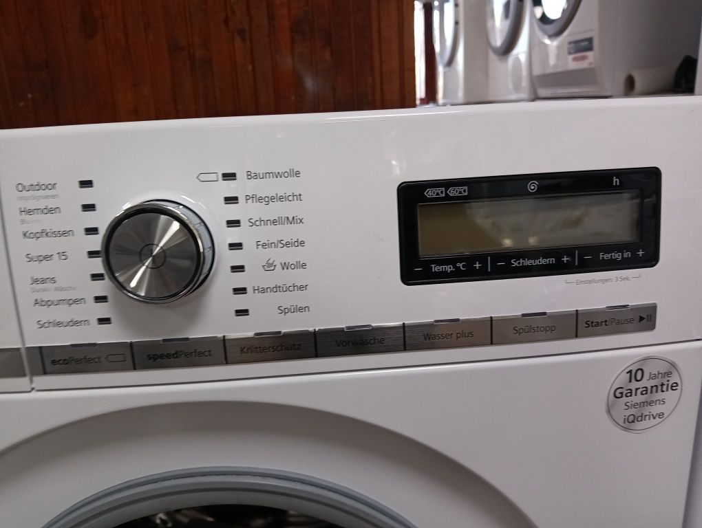 Комплект пералня и сушилня с термопомпа Siemens IQ 890 2годиниГаранция