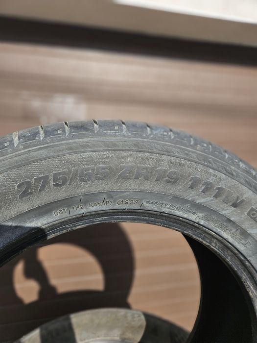 Vând cauciucuri anvelope 275 55 19 vară DOT 4923 KUMHO
