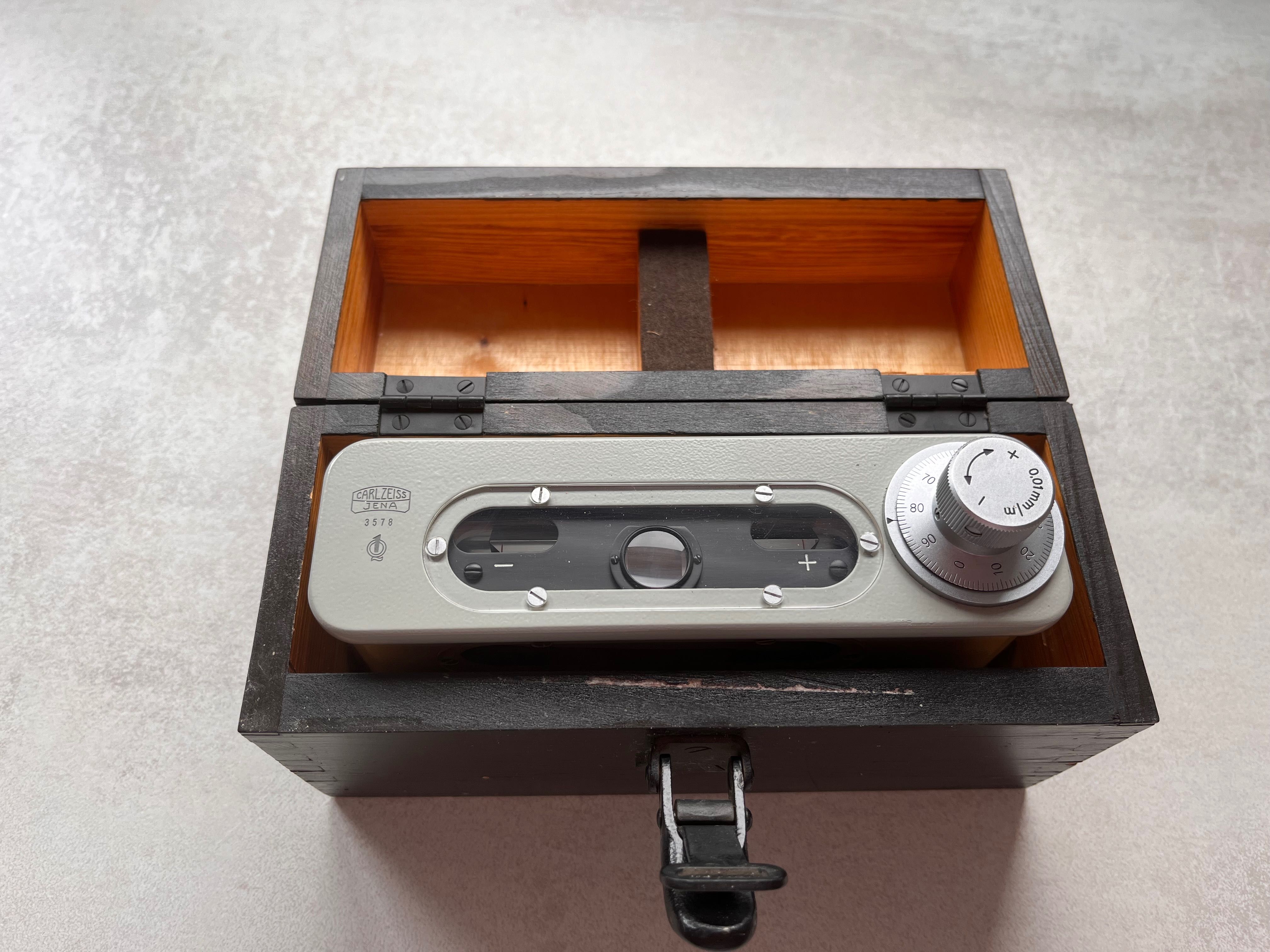 Nivel optic de precizie Carl Zeiss Jena Ni 007 – vintage
