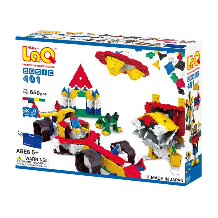 Японски Детски конструктор LaQ Basic 401, 650 части
