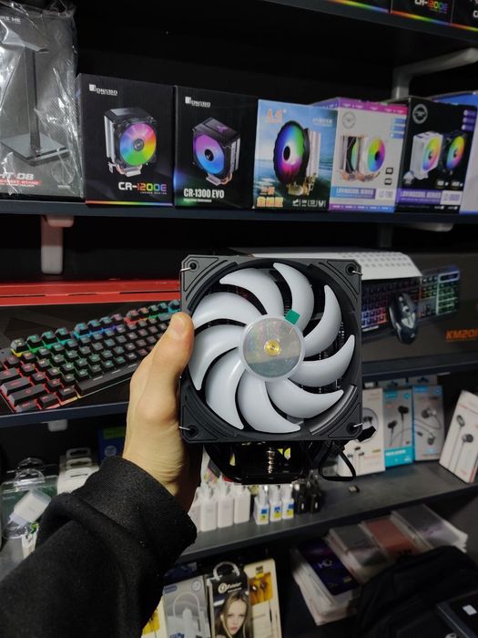 Новый кулер ARGB 5 трубок