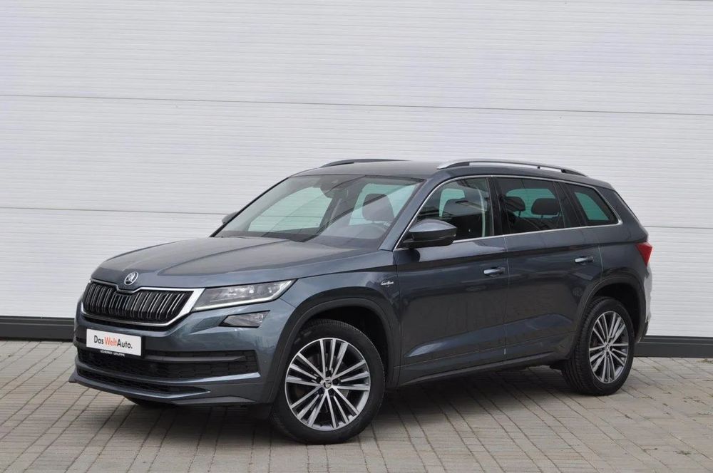 Skoda Kodiaq Cam 360* TopLed Piele ACC+Lane+SideAssist Carlig Jante 19"Canton TVA