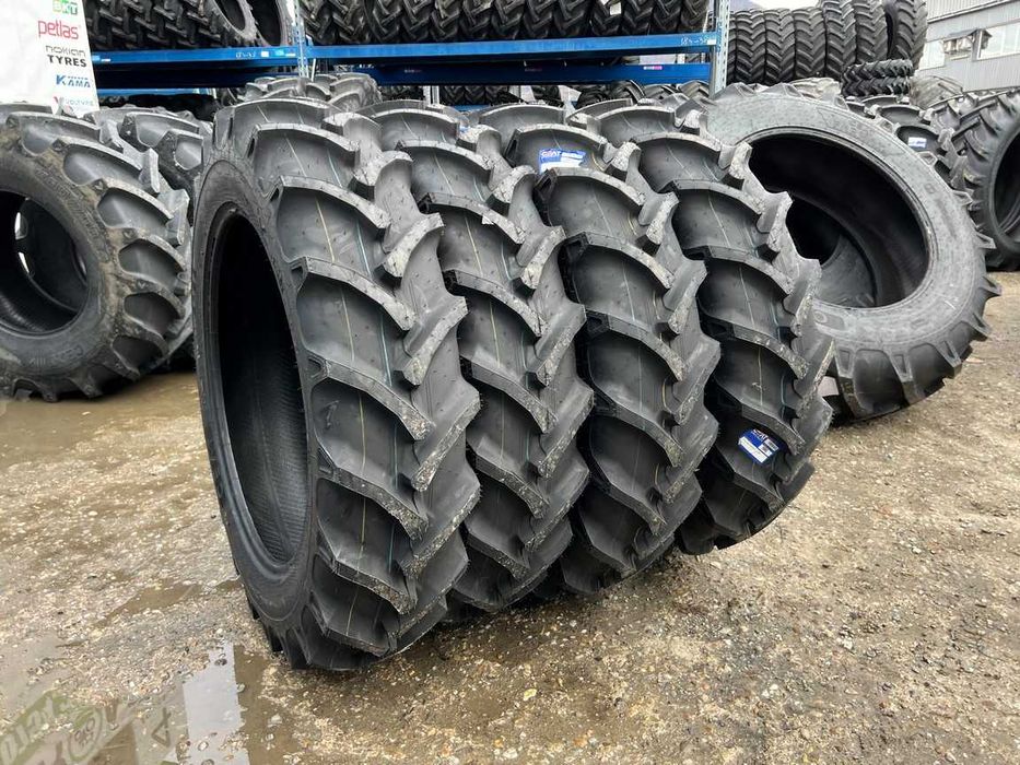 Anvelope noi pentru tractor fata 11.2-28 cu 8 pliuri cu garantie