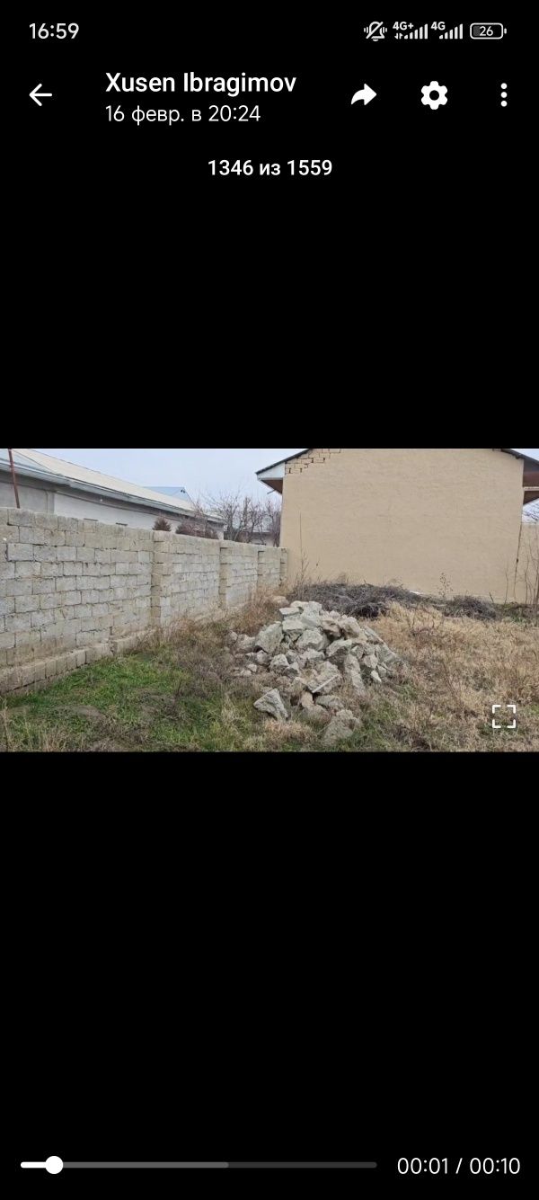 Yer sotiladi 800 m²