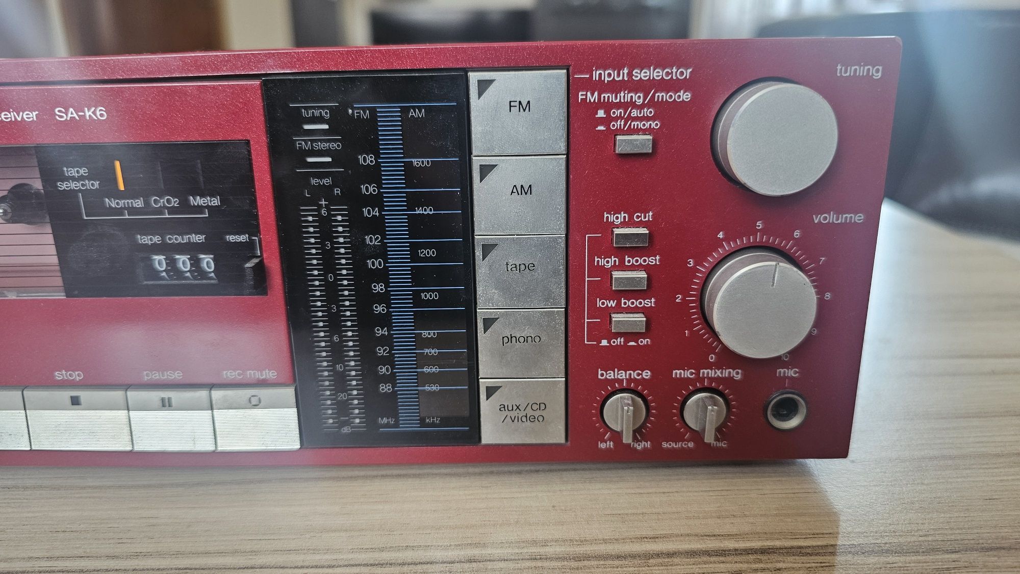 Ресийвър дек Technics SA-K6