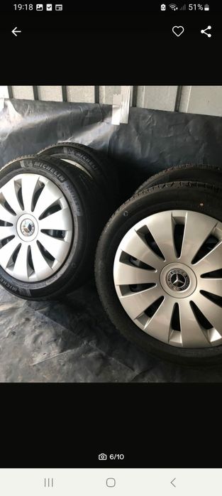 4 Roti Mercedes 205/55/17 MICHLEN DOT 2022 imp.Germ.