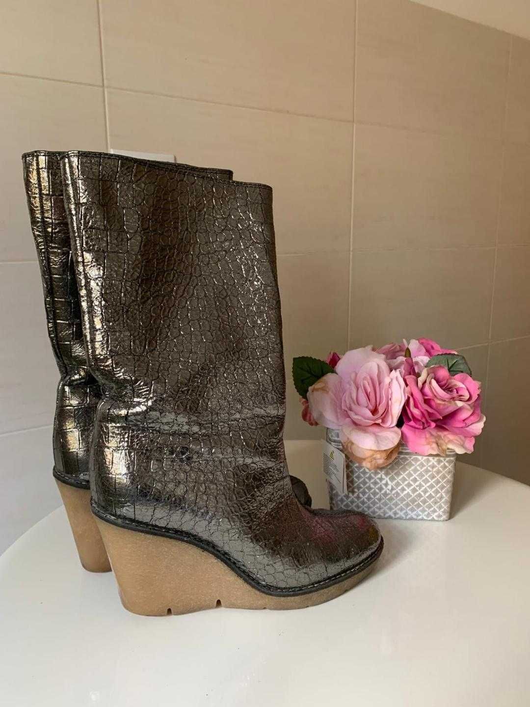 Cizme platforma -brand SEBASTIAN- marimea 37