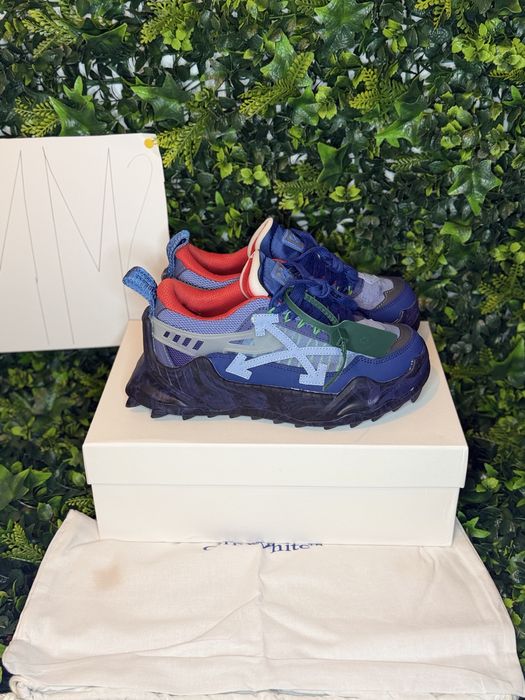 Adidasi/Sneakers off white odsy 1000 blue light