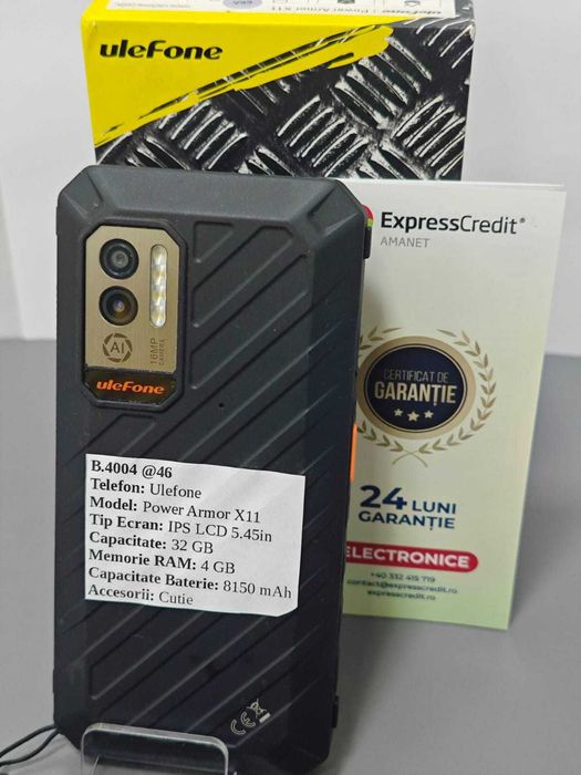 Telefon Ulefone Armor 11X (ag 46 b. 4004) 350 Lei