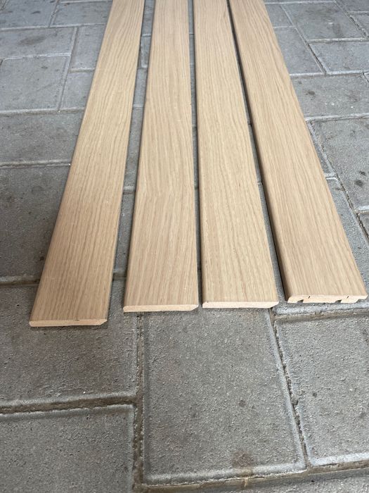 Plinta din MDF la culoarea lemnului