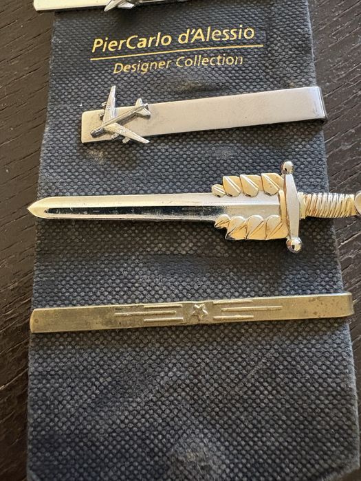 Дизайнерска колекция игли за вратовръзки PierCarlo d’Alesio