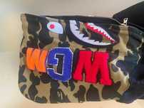 BAPE Shark Full Zip Hoodie Camo Hood - двойна качулка