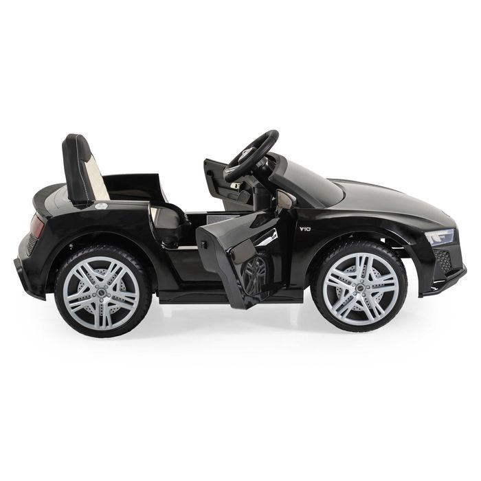 ТОП ЦЕНА!НОВО!Акумулаторна кола Audi R8 BLACK с 12V батерия,меки гуми
