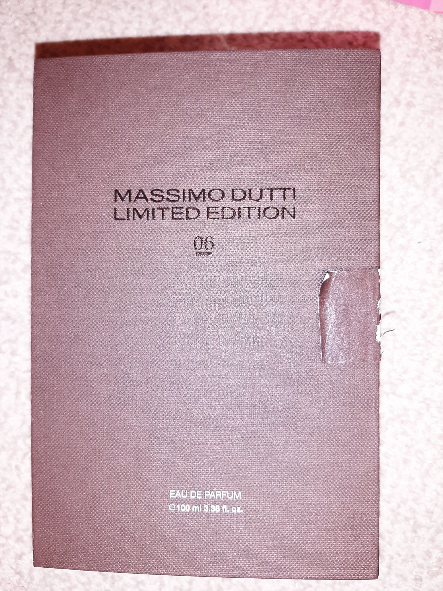 Parfum Massimo Dutti Limited Edition 06