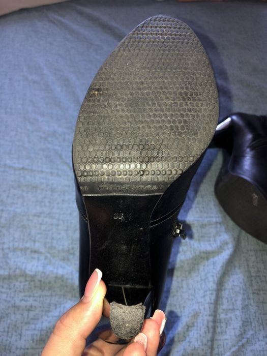 Ghete piele naturală , măsura 36