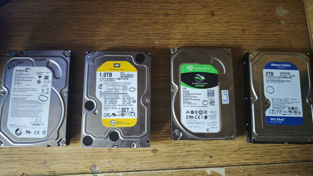 Продам жесткие диски HDD б/у НЕДОРОГО!