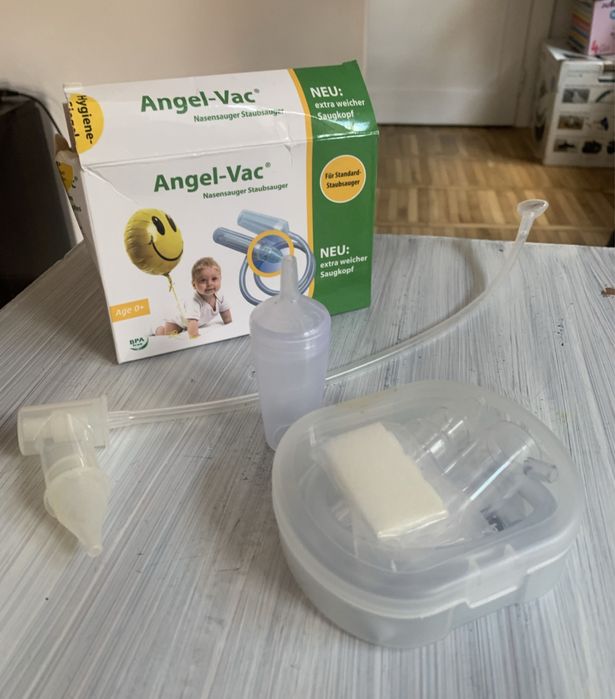 Batista bebelusului Set Aspirator nazal manual si bucal nou nascut