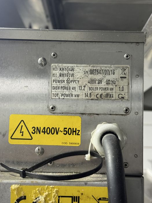 Cuptor Profesional horeca 6 tavi , combi steamer Giorik KH101W