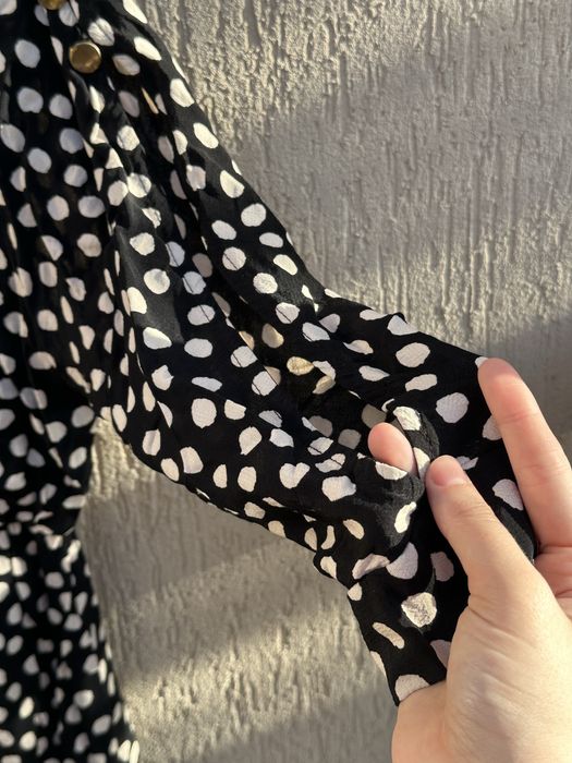 Rochie scurta cu buline