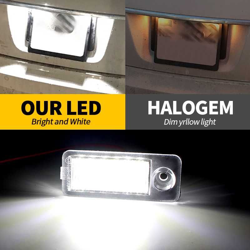 Супер ярки LED плафони за заден регистрационен номер (A6 C5, RS6)