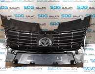 Grila Centrala cu Emblema Sigla de pe Bara Spoiler Fata Volkswagen Passat B6 2005 - 2010 Cod 3C0853651 3C0853651B [M7718]