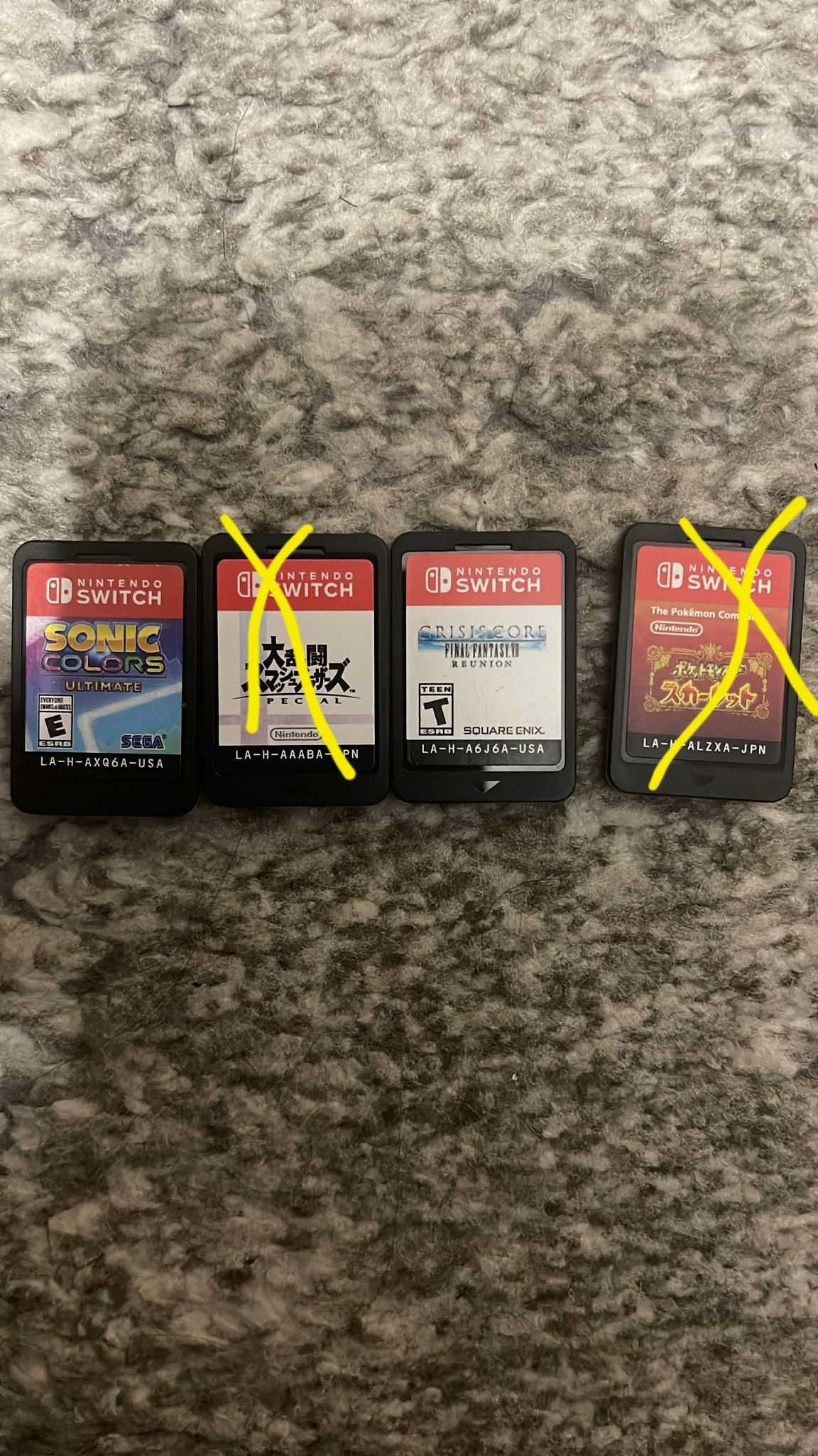 Игри за Nintendo switch. ... Няколко броя. Без кутий са