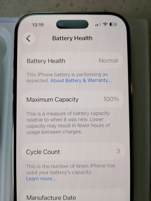 Iphone 17 Air Light Gold 256GB