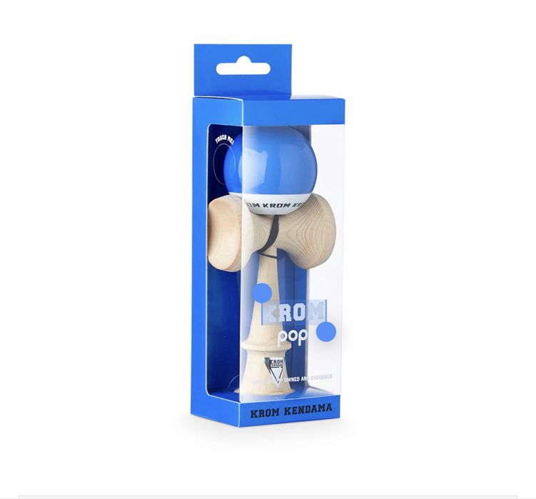 Kendama Krom Pop Lol Sticky Albastra