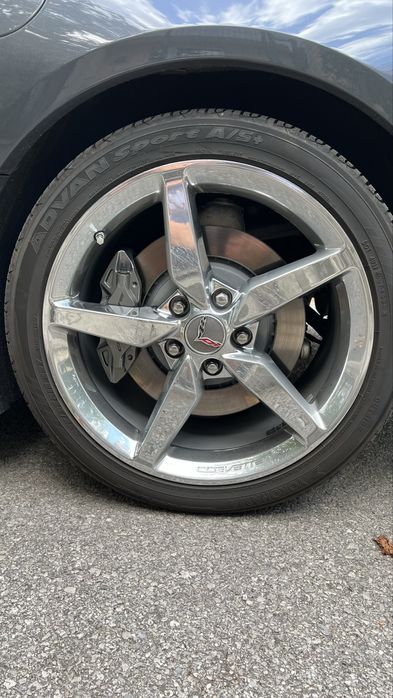 Оригинални Джанти за Corvette C7 OEM Chrome 18x8.5"/19x10"