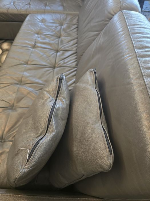 продавам кожен диван