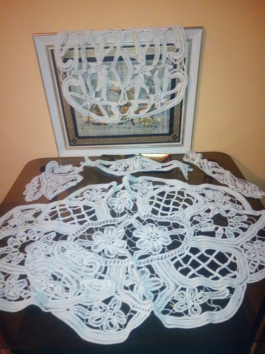 Set de laseta macrame