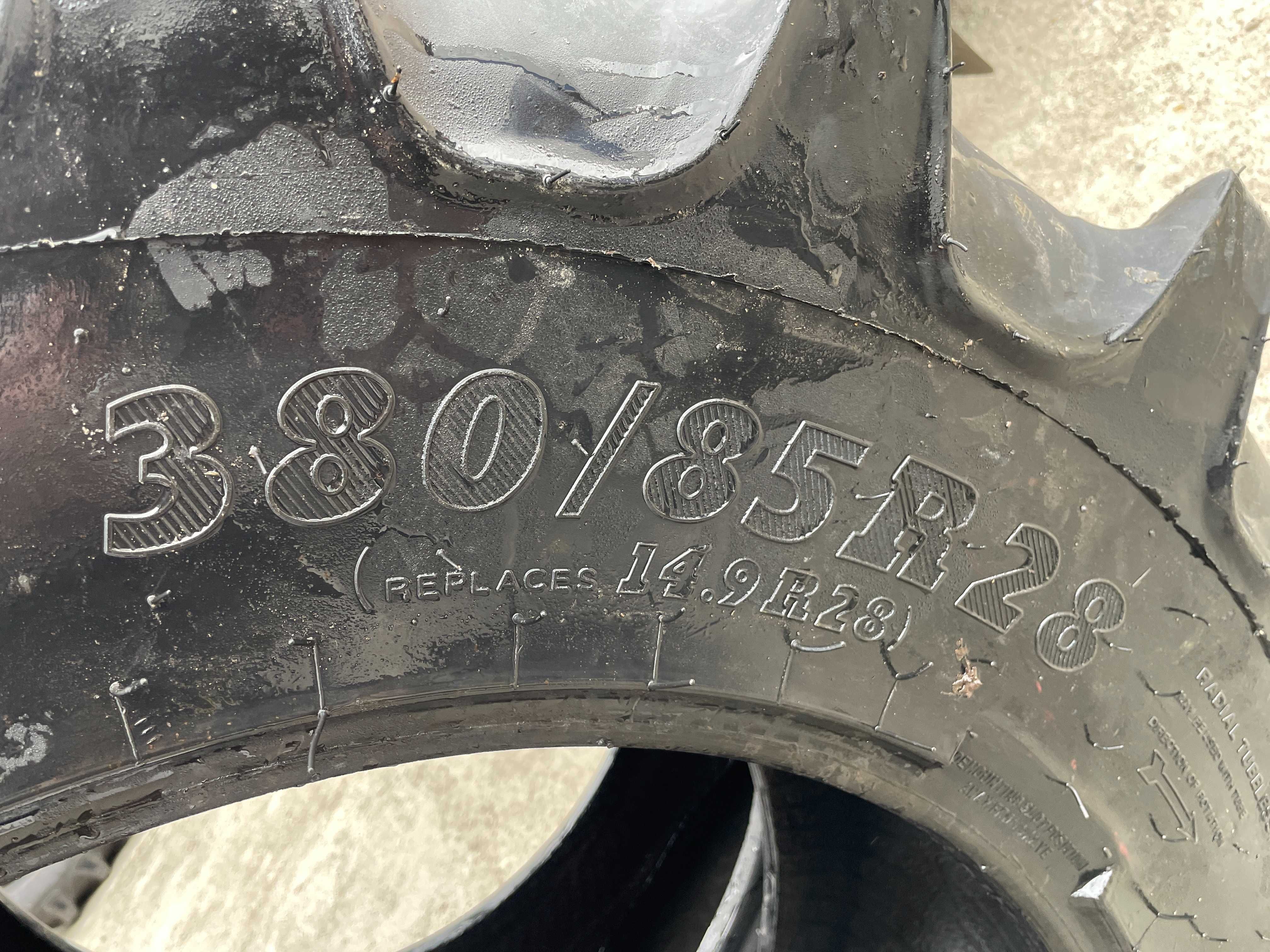 380/85R28 cauciucuri radiale noi marca MRL pentru tractor fata