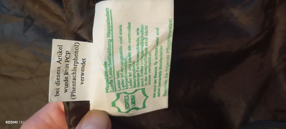 Geacă din piele naturală mărimea 42